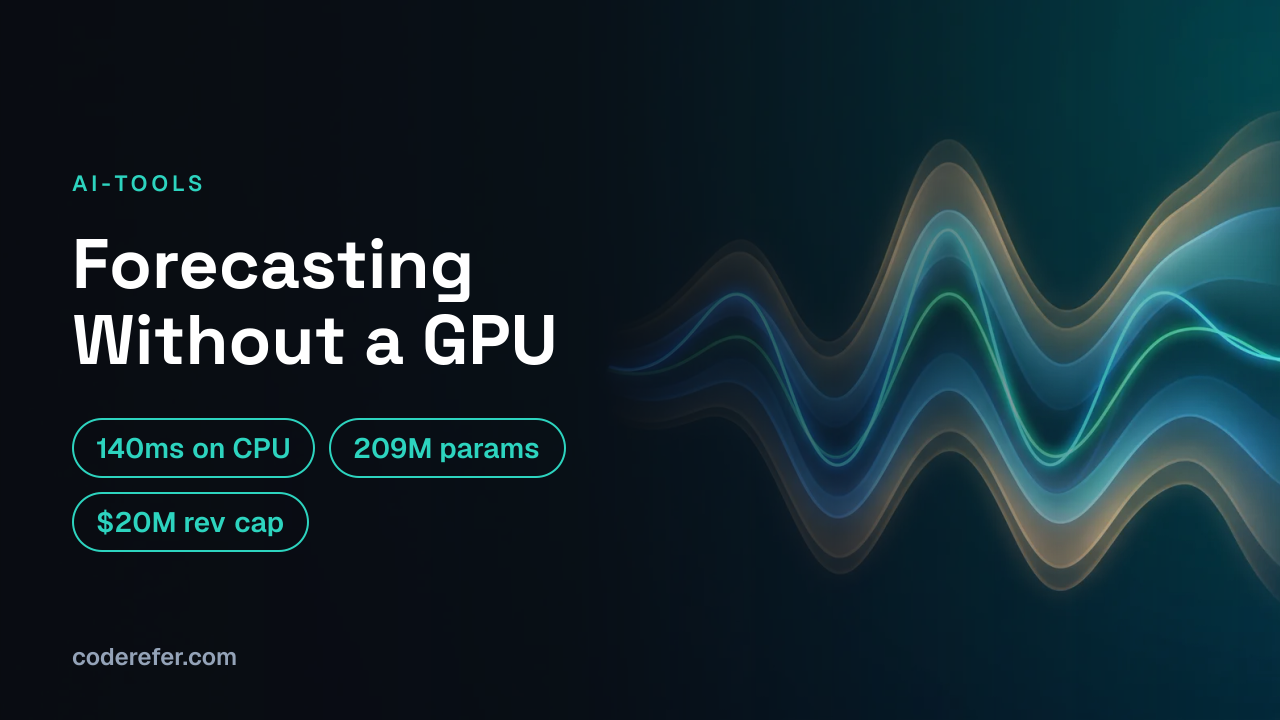 Mistral Timestral Tutorial: Zero-Shot Forecasting on a CPU in Python