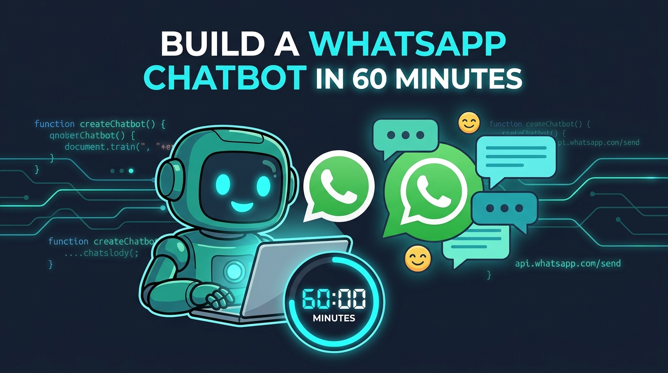 Build a WhatsApp Chatbot in 60 Minutes